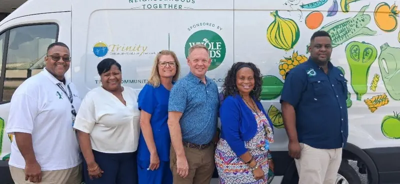 Trinity Community Coalition Outreach Whole Foods van