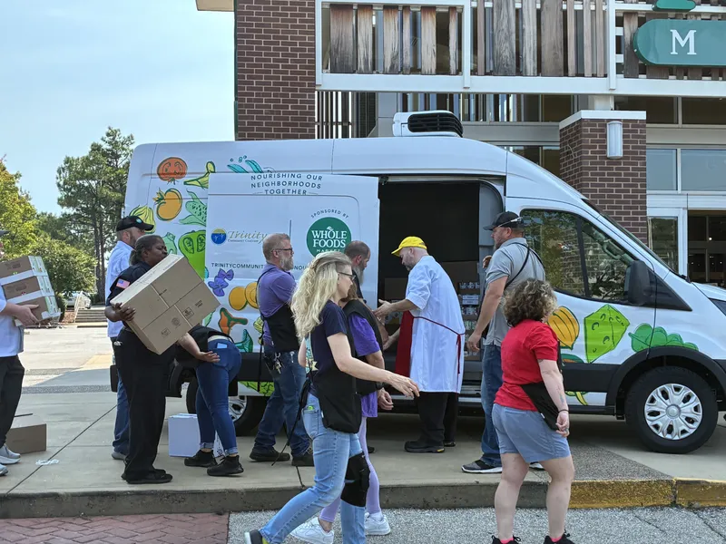 Whole Foods Market van handover, photo 9 of 32