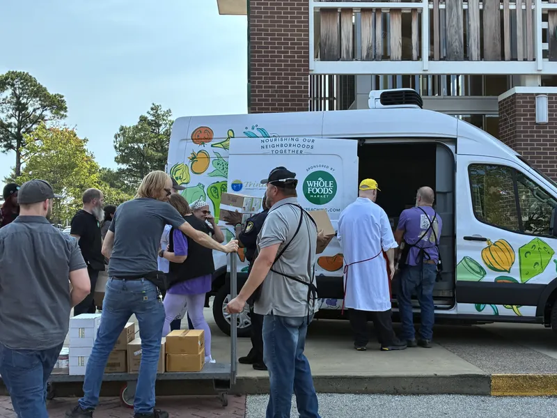 Whole Foods Market van handover, photo 11 of 32